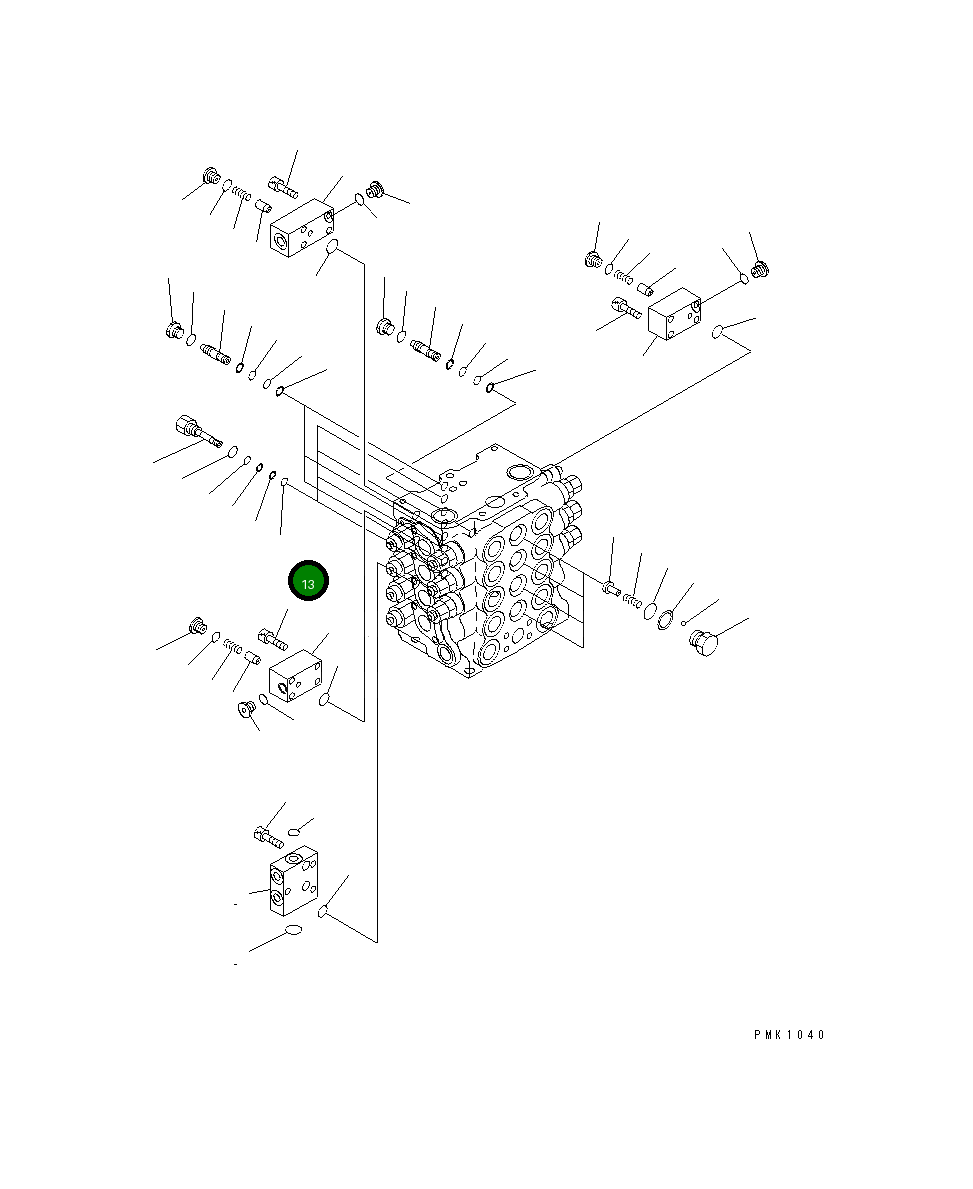Кольцо уплотнительное (O-Ring) TM8202-003 Komatsu