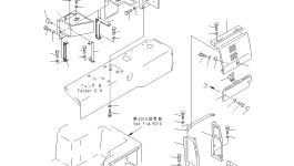 Крышка 175-54-48640 Komatsu