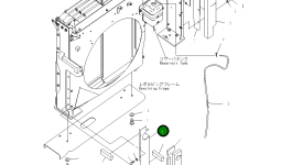 Крышка 208-03-75620 Komatsu