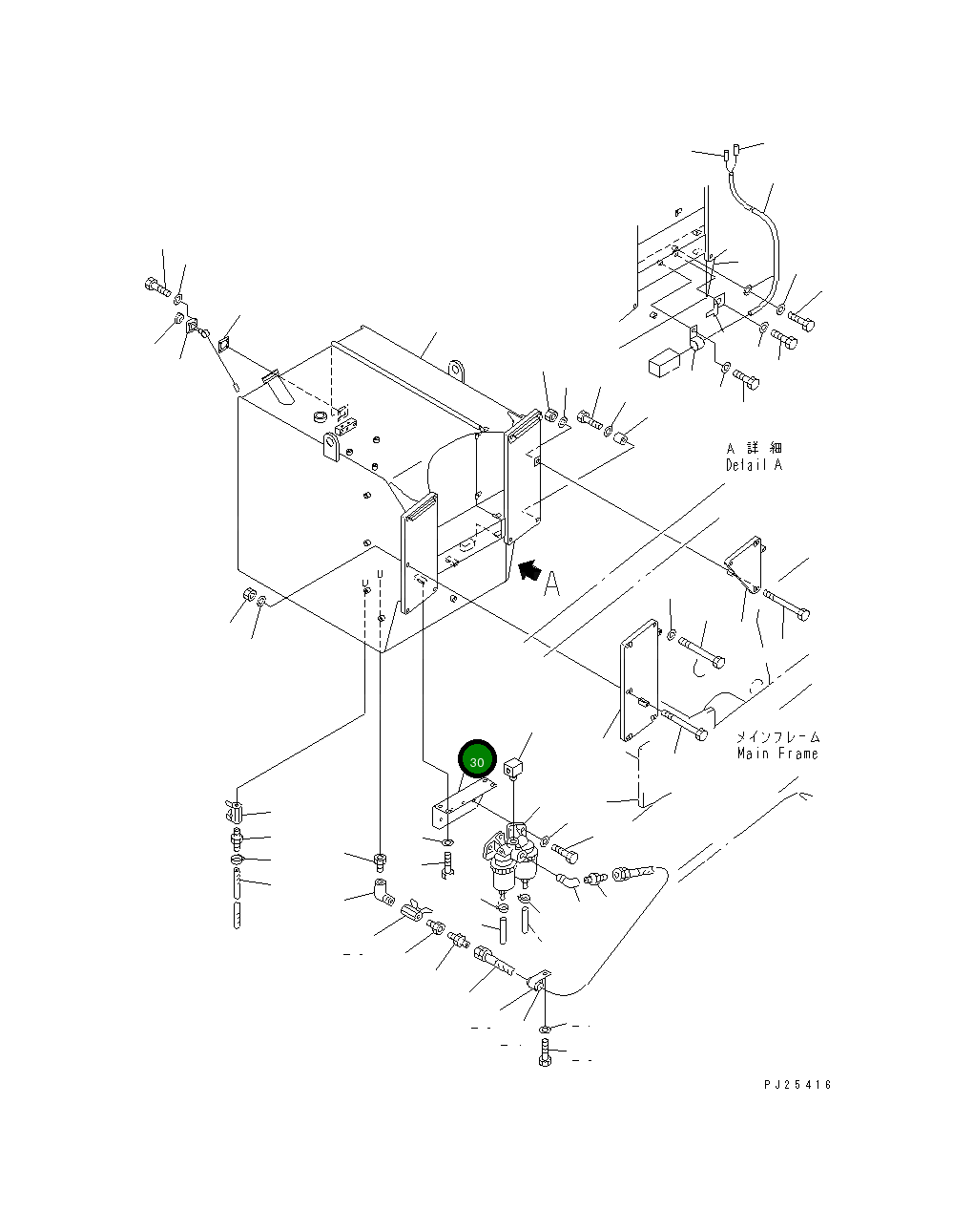 Крышка 561-84-64350 Komatsu