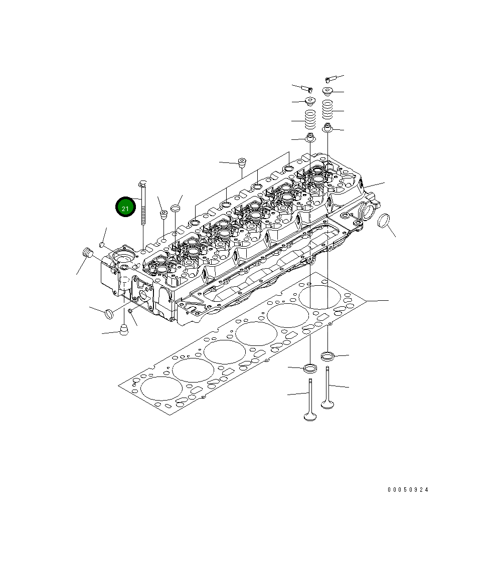 Болт 6754-11-1610 Komatsu