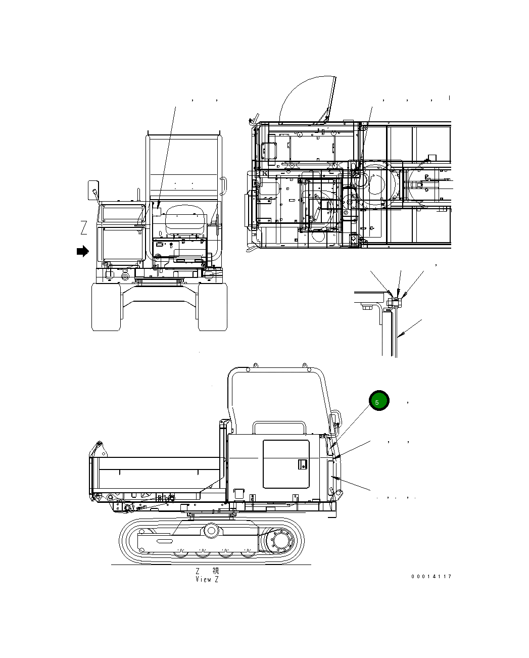 Крышка 10P-54-11690 Komatsu