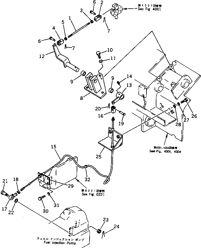 Болт 120-43-32391  Komatsu