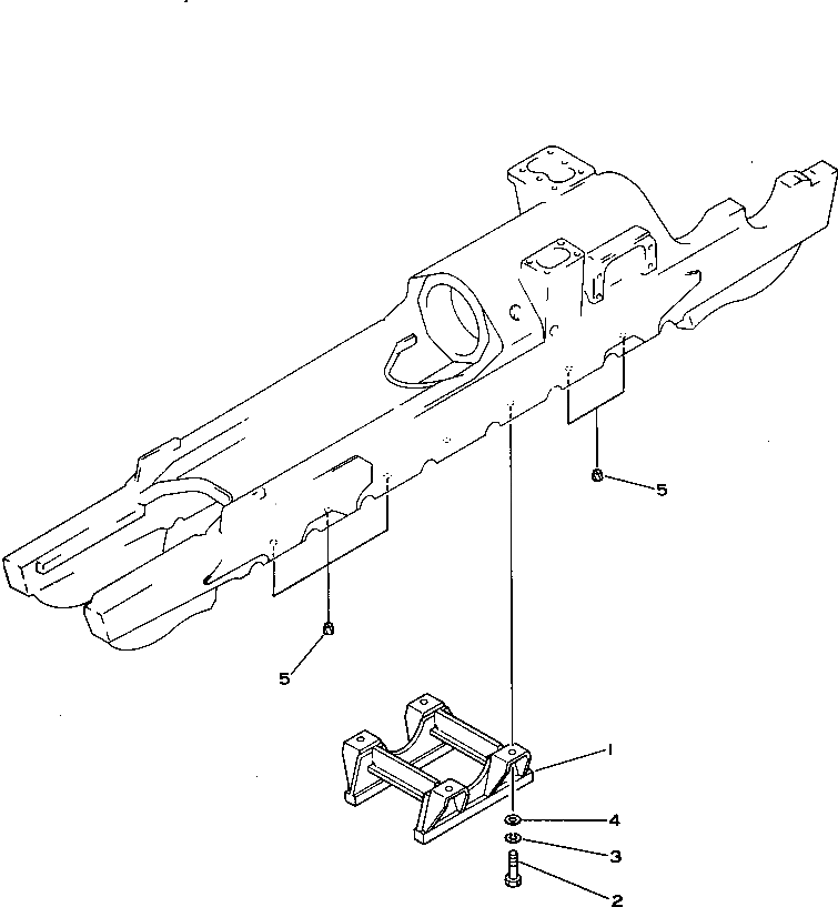 Болт 01011-62705  Komatsu