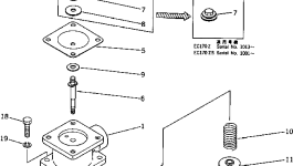 Кольцо уплотнительное (O-Ring) M014010007009 Komatsu