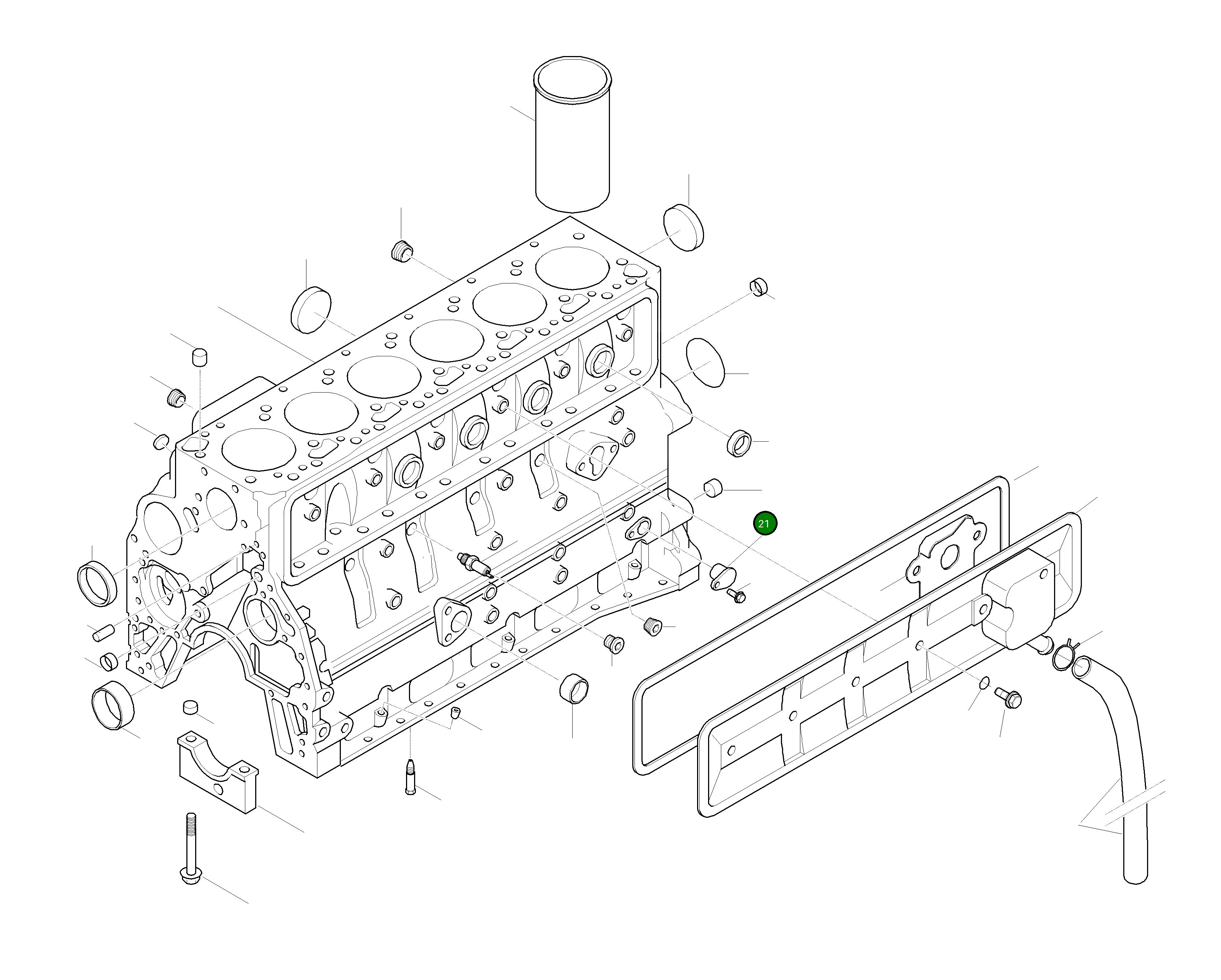 Кольцо уплотнительное (O-Ring) 42Y-01-H0P05 Komatsu