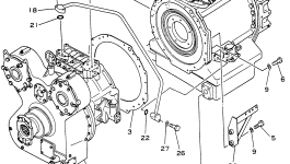 Кронштейн 568-15-16160 Komatsu