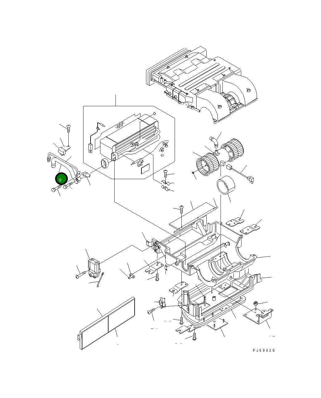 Кольцо уплотнительное (O-Ring) TW581520-9300 Komatsu