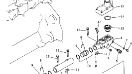 Крышка 6150-11-6510  Komatsu