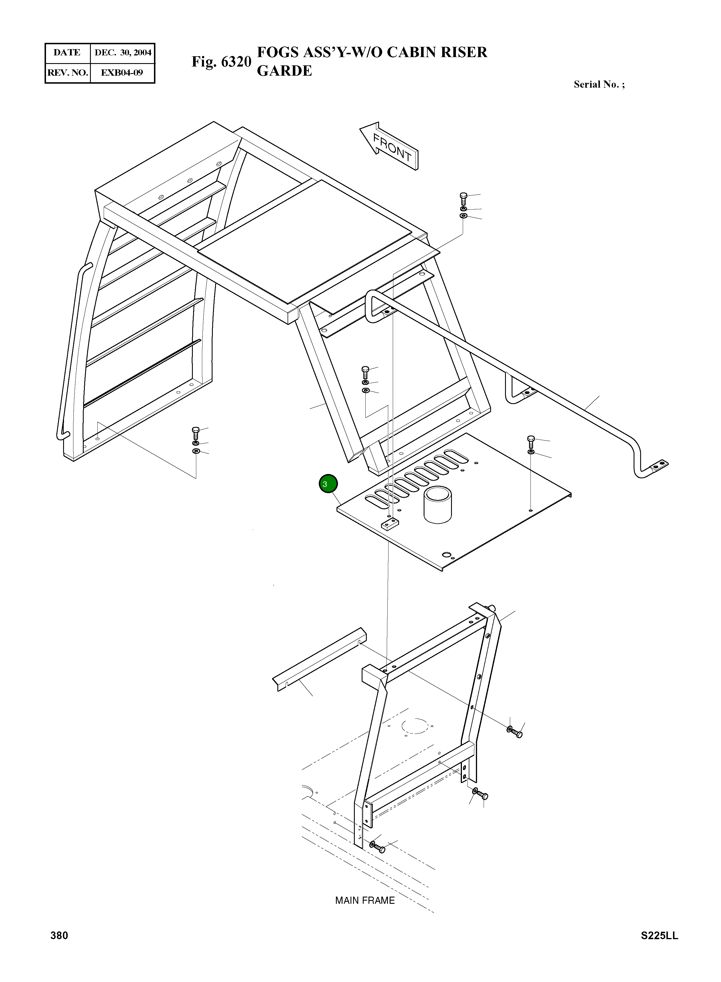 Крышка 2627-1765 Komatsu