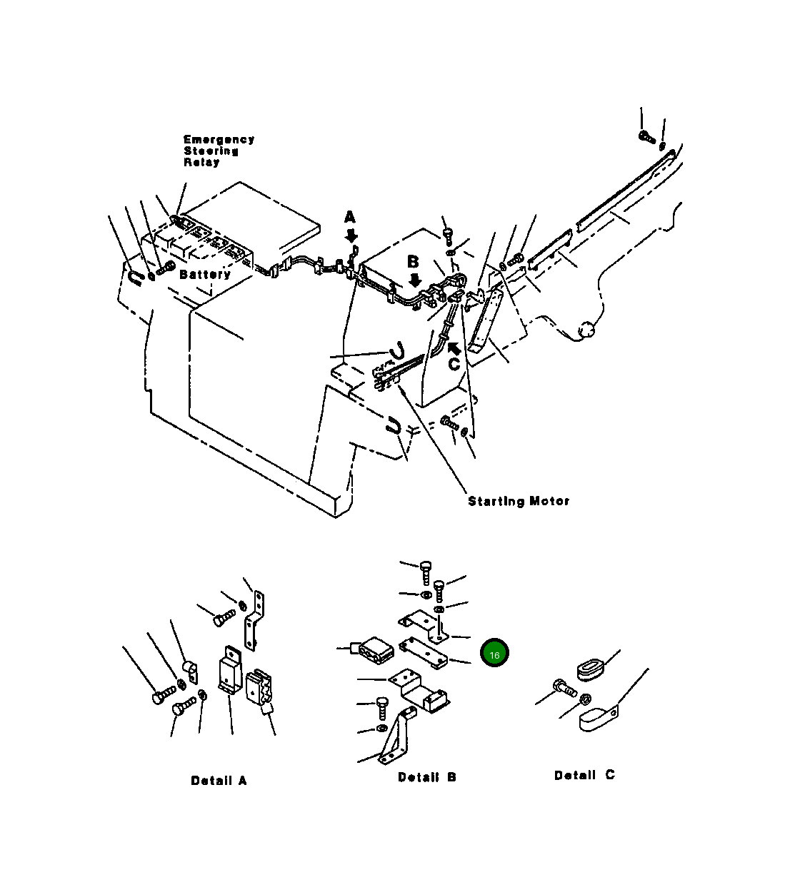 Крышка 561-06-63670 Komatsu