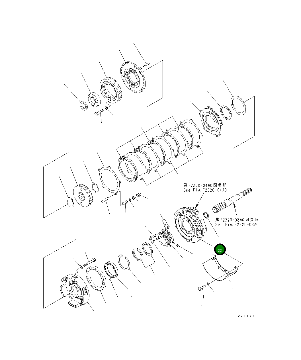 Кольцо 07018-10753 Komatsu