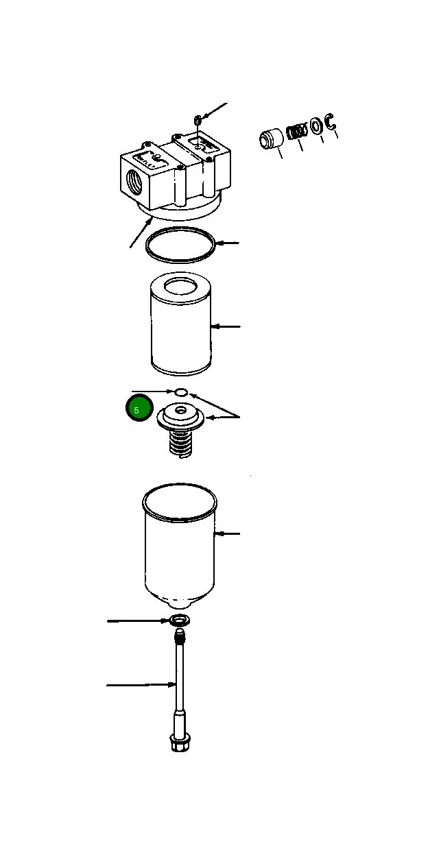 Кольцо уплотнительное (O-Ring) 377 952 R1  Komatsu