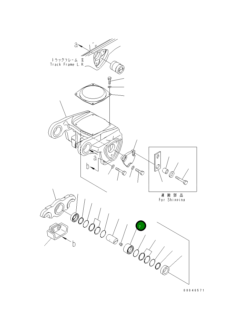 Кольцо 195-30-62410 Komatsu