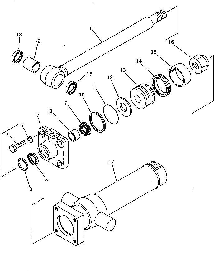 Болт 01010-62785 Komatsu