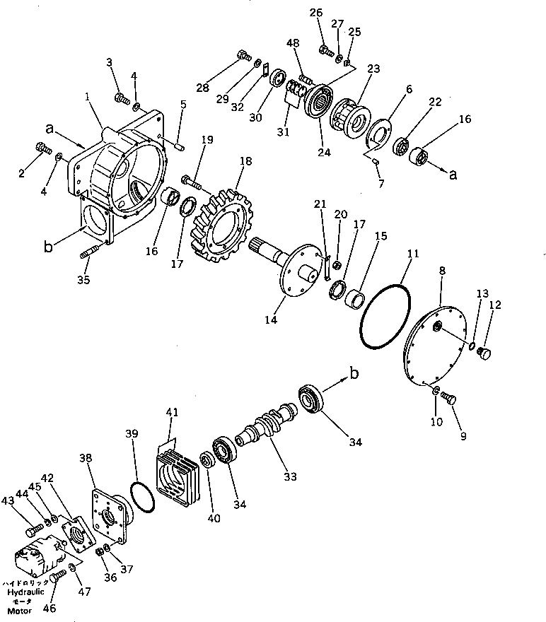 Болт 01090-51660  Komatsu
