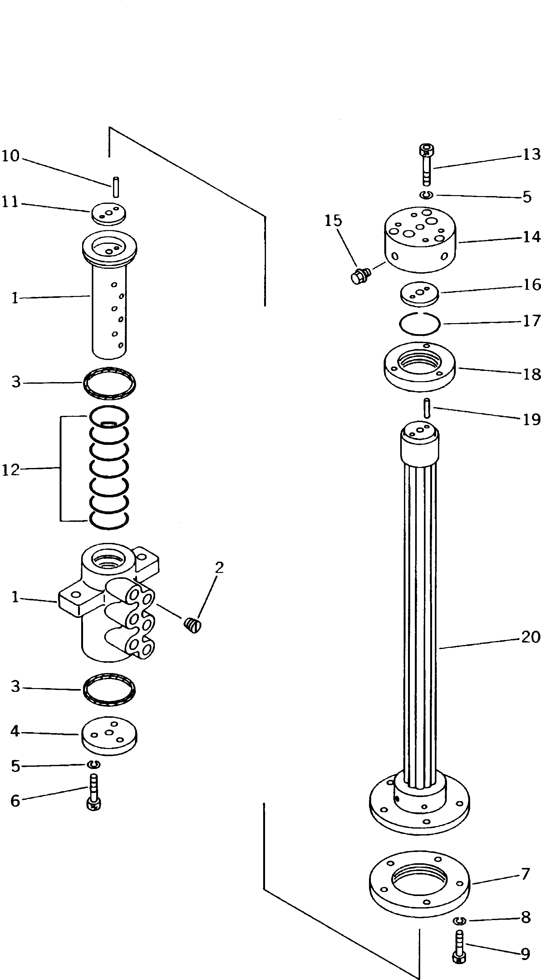 Кольцо 20G-68-K1190 Komatsu