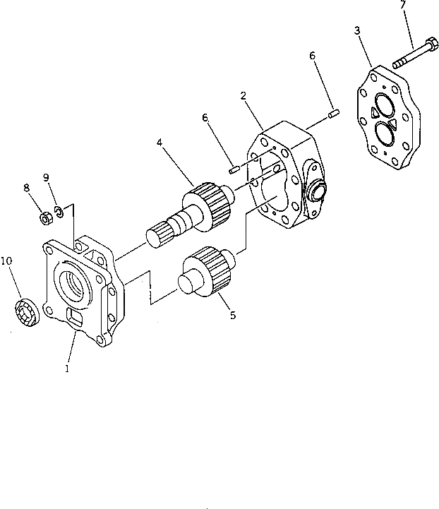 Болт 01050-51295 Komatsu