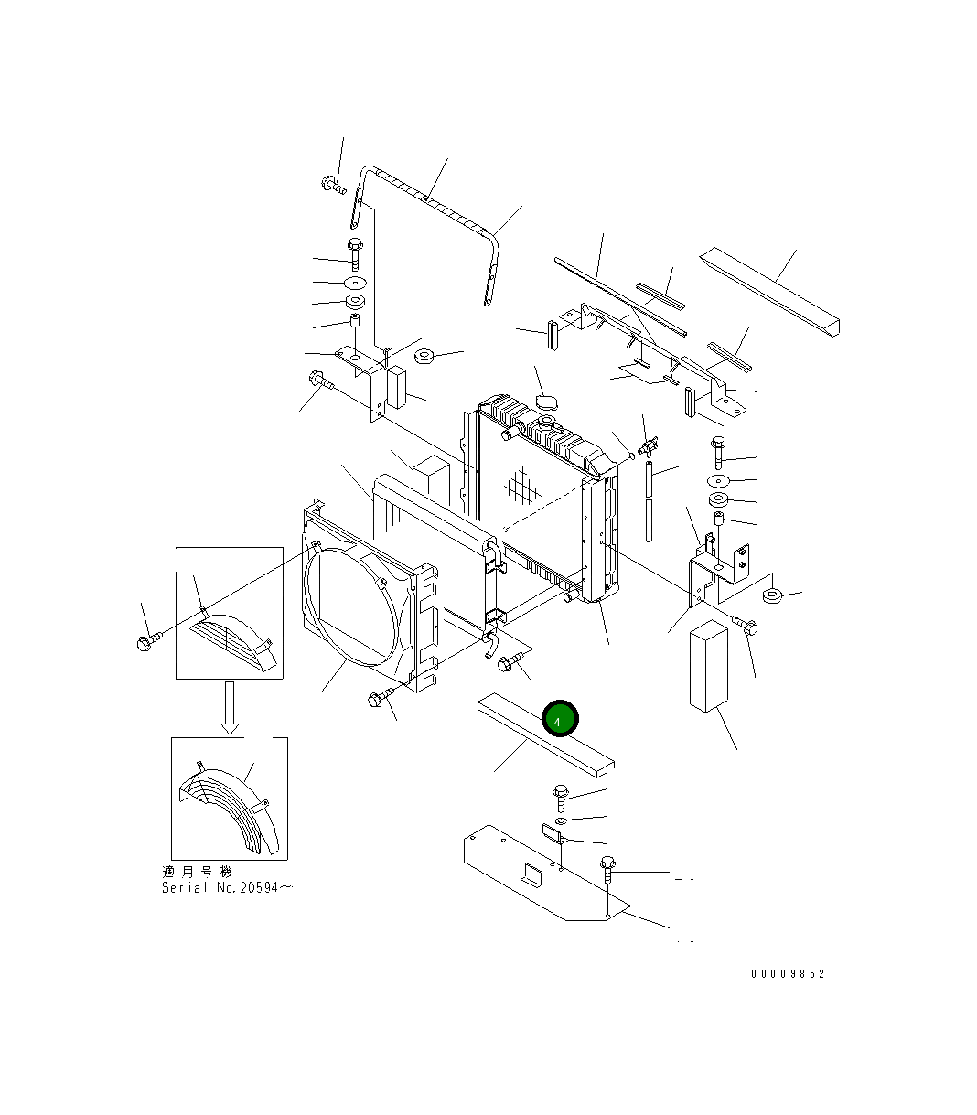 Болт 363-03-31350 Komatsu