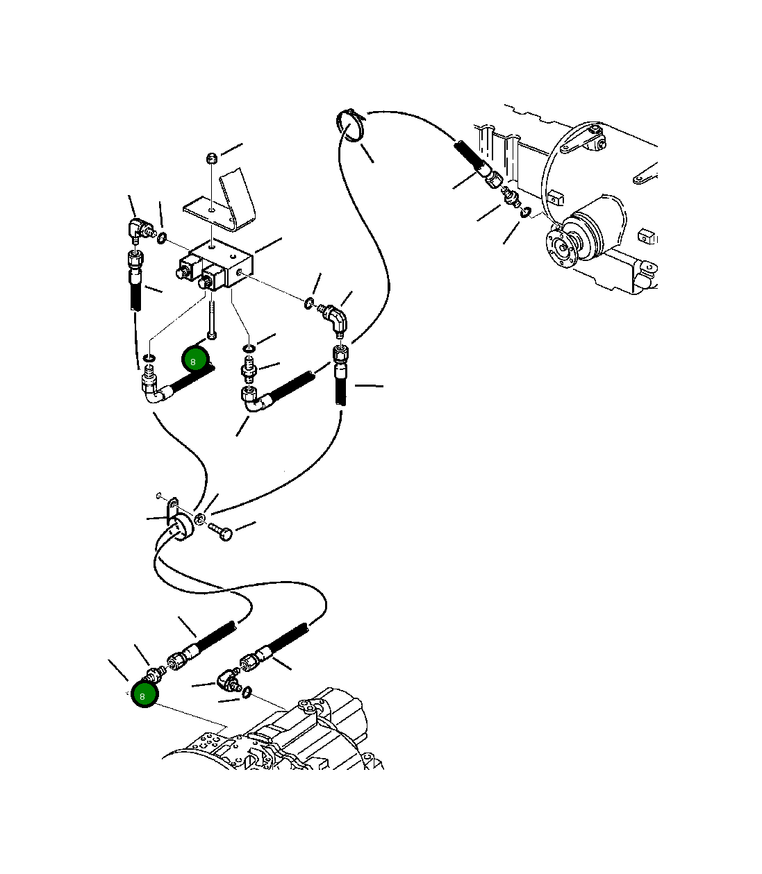 Болт 801015539 Komatsu
