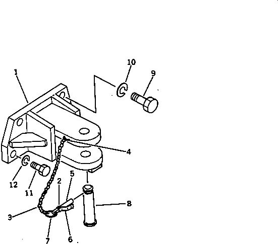 Болт 01010-53385 Komatsu