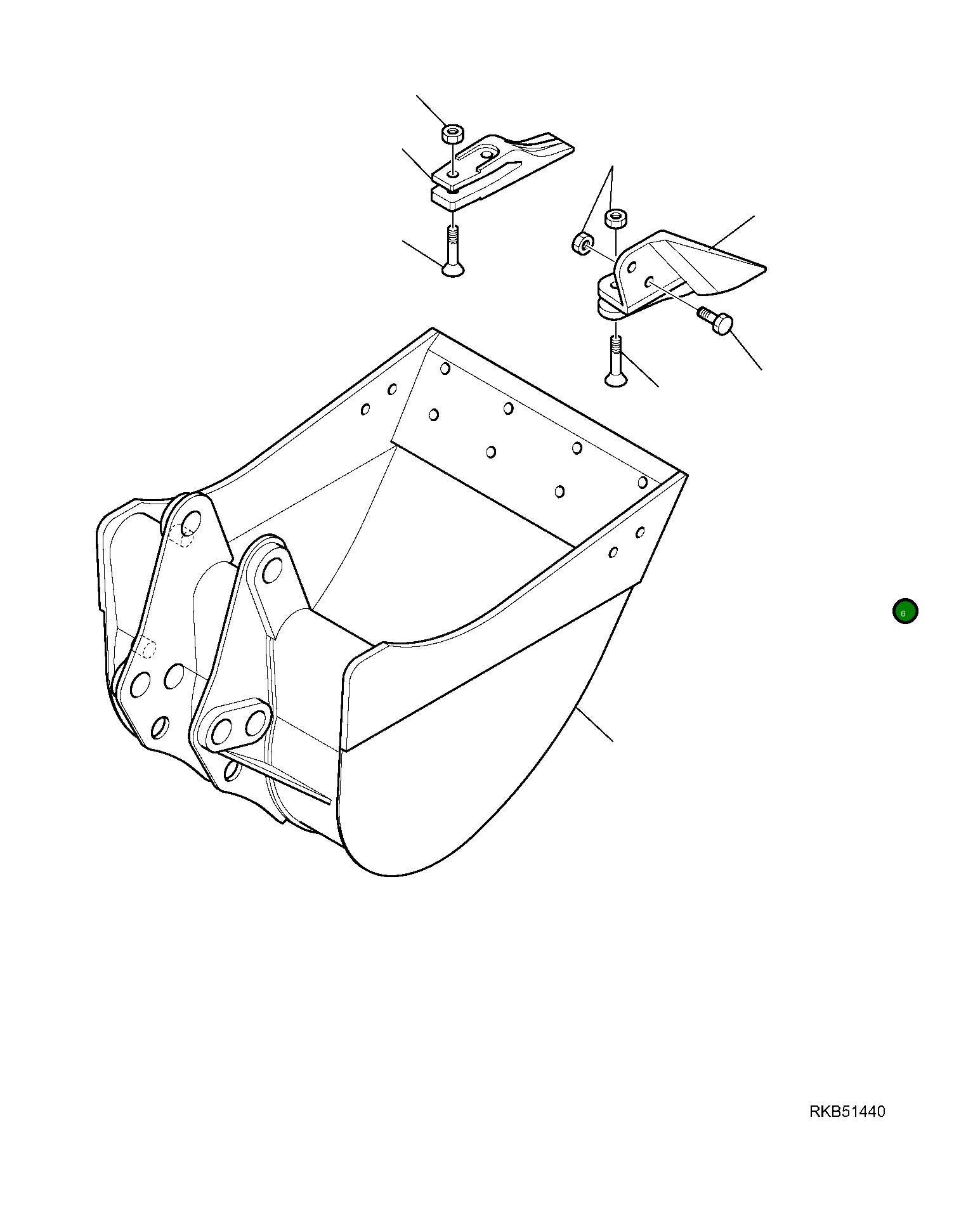 Болт 37A-09-11184 Komatsu