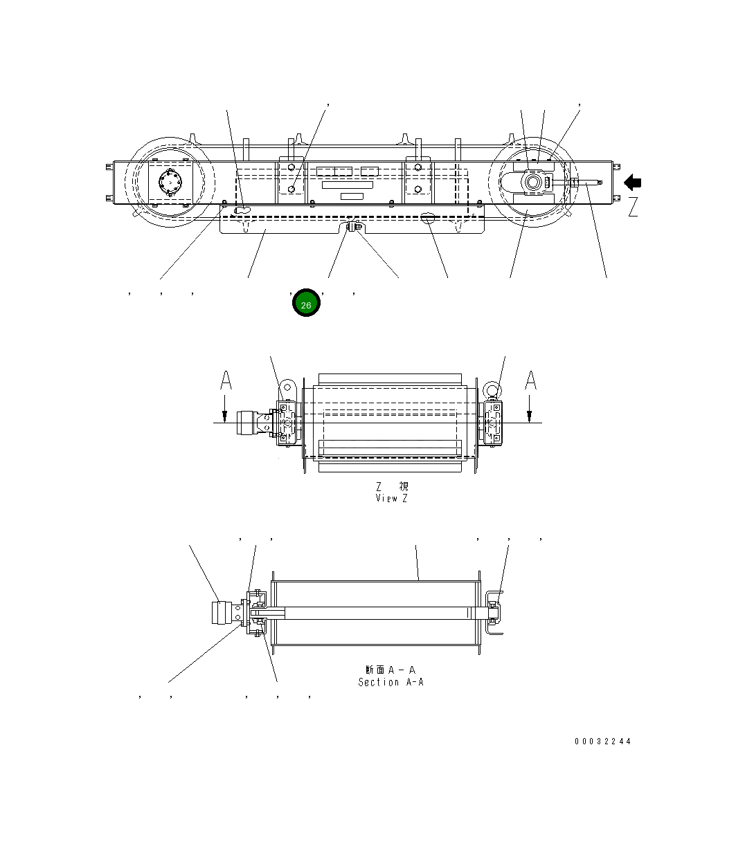 Болт MFS0000432 Komatsu