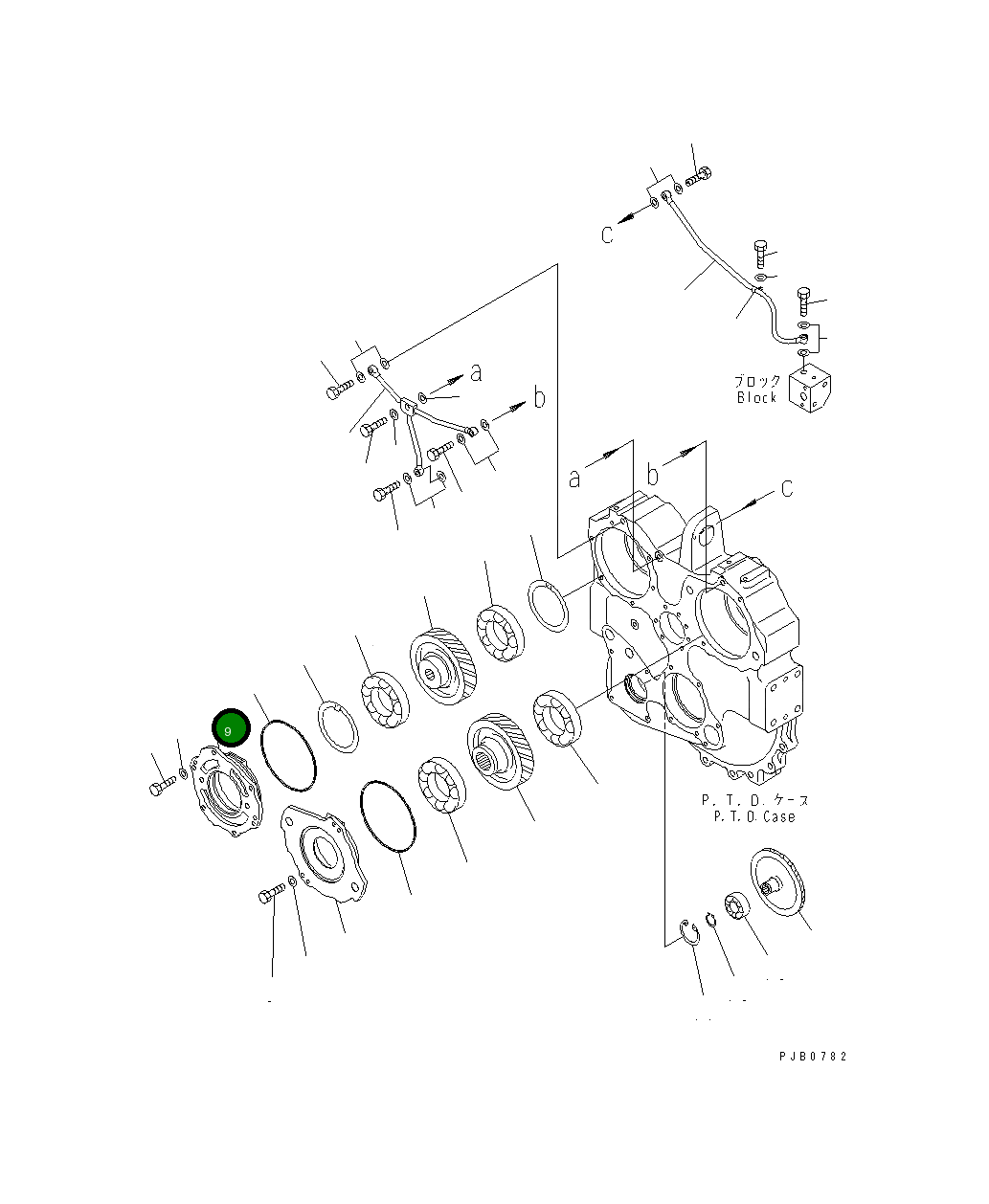 Крышка 17A-15-18130 Komatsu