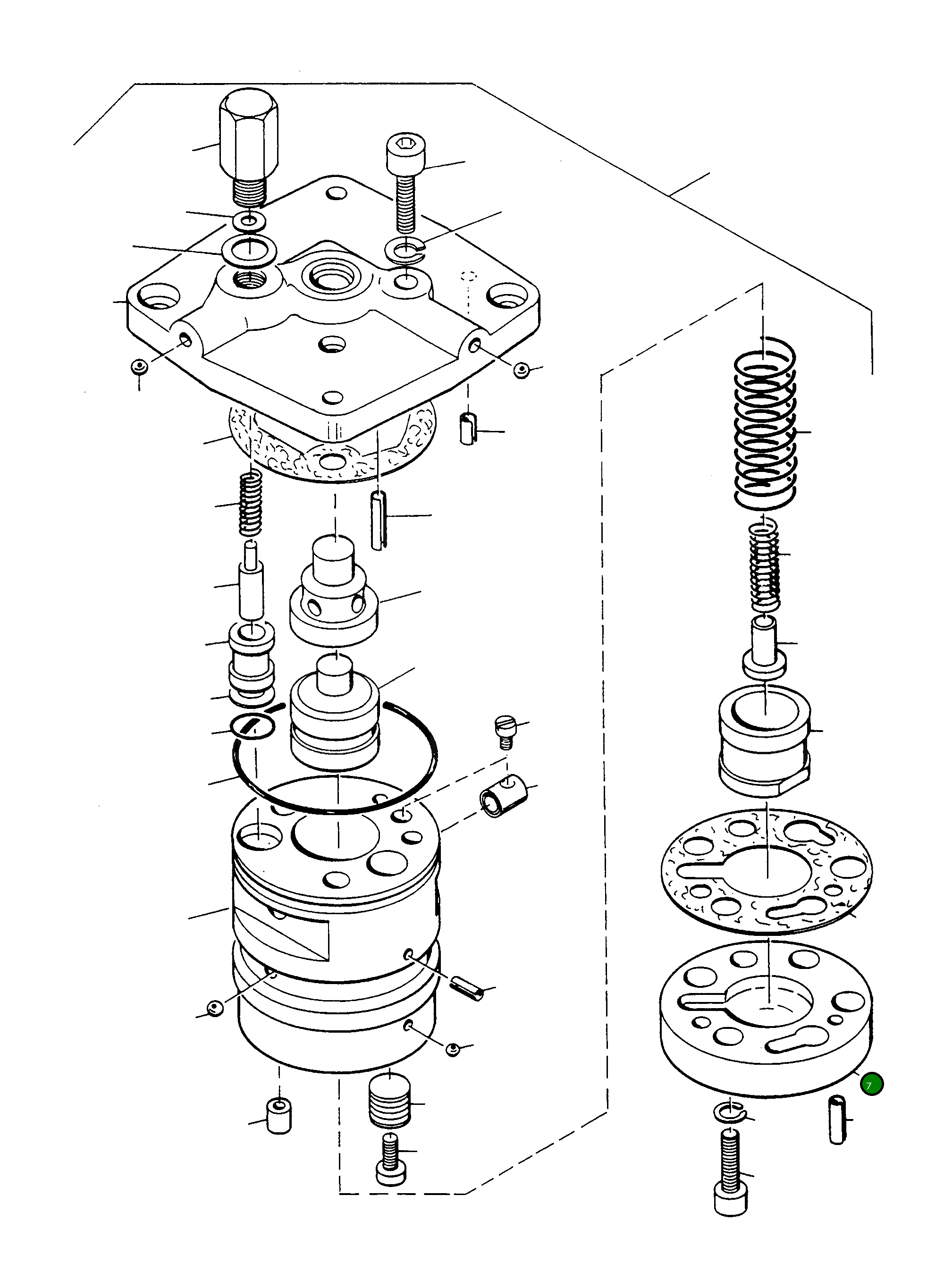 Крышка 2889635M1 Komatsu