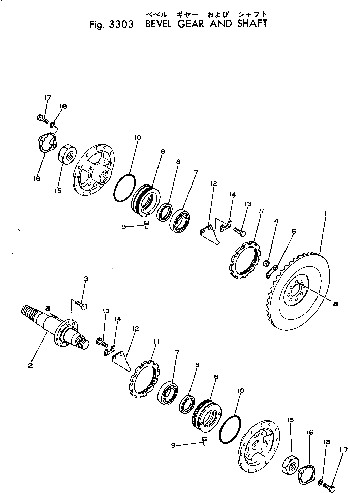 Болт 100-21-12130  Komatsu