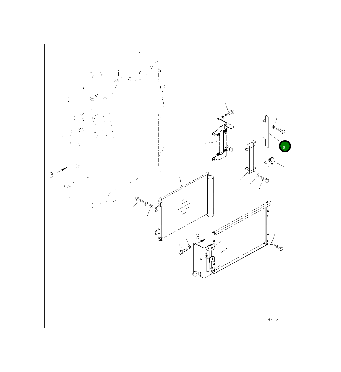 Крышка 2A5-03-11330 Komatsu