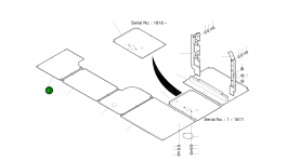 Крышка 2621-2986 Komatsu