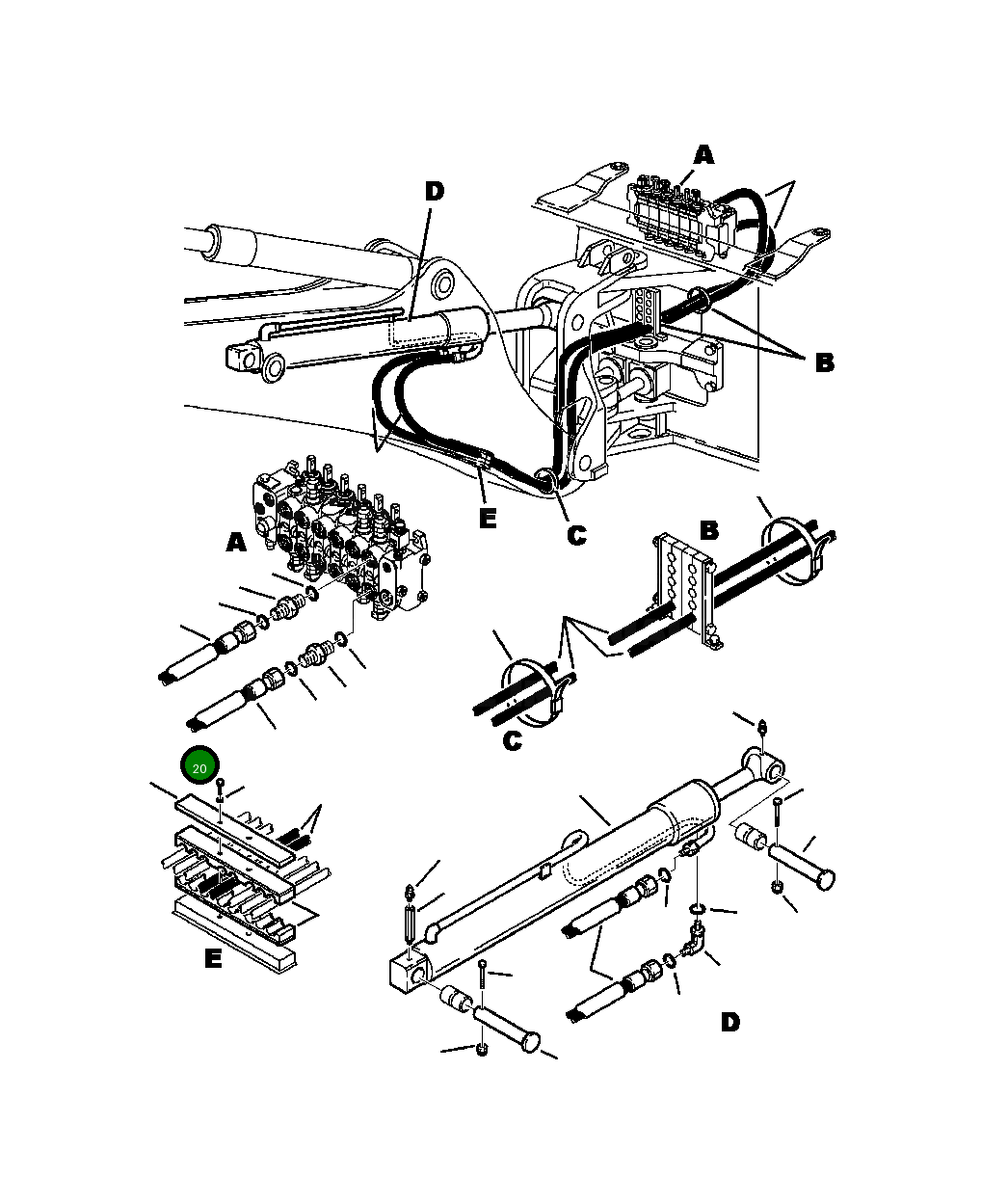 Болт 801015563  Komatsu