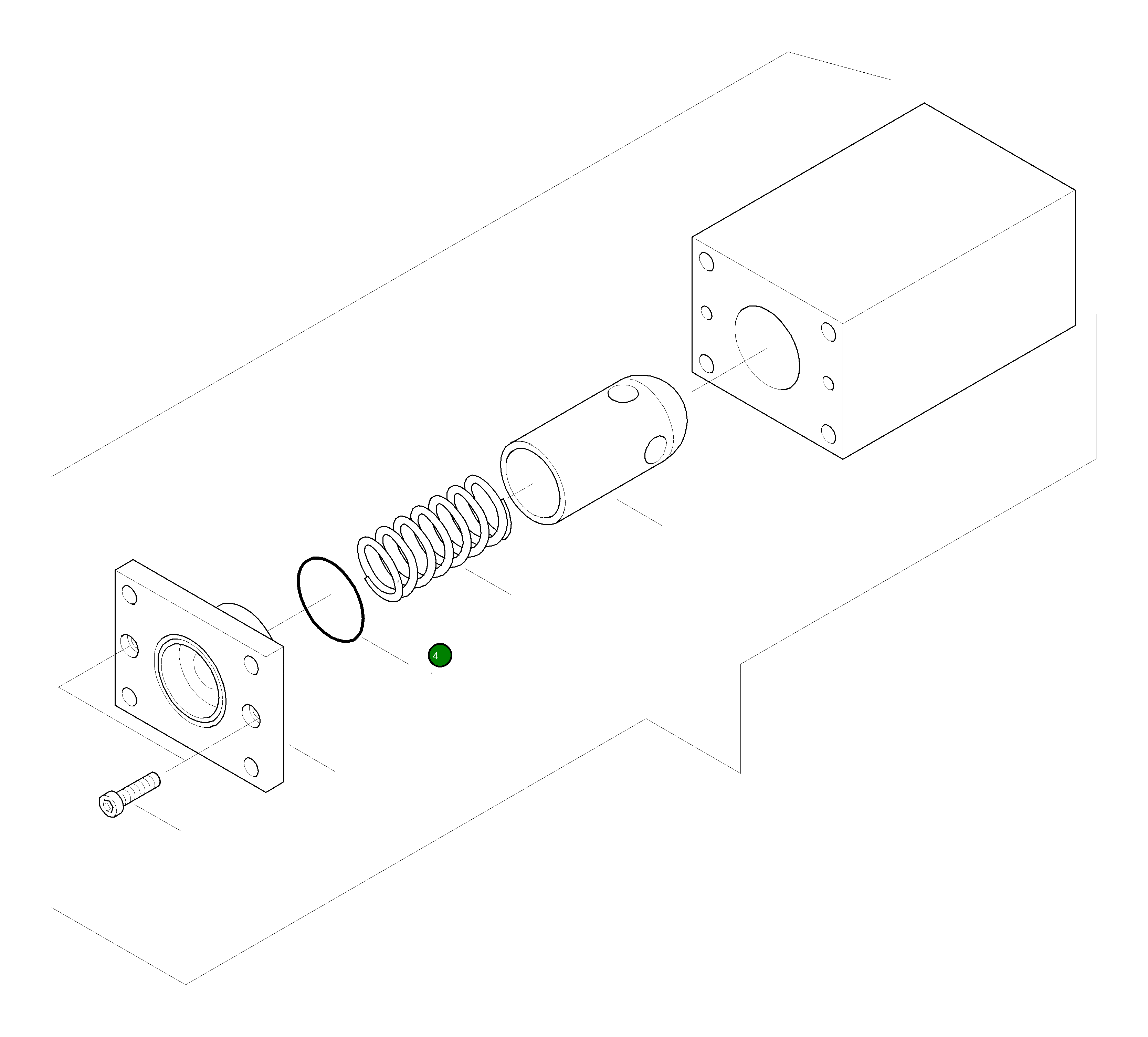 Кольцо уплотнительное (O-Ring) 421-N24-HP04  Komatsu