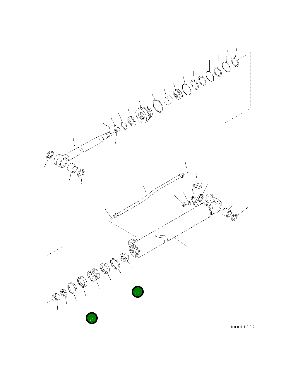 Кольцо 707-44-10930 Komatsu