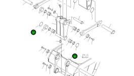 Кольцо уплотнительное (O-Ring) 07000-16215 Komatsu