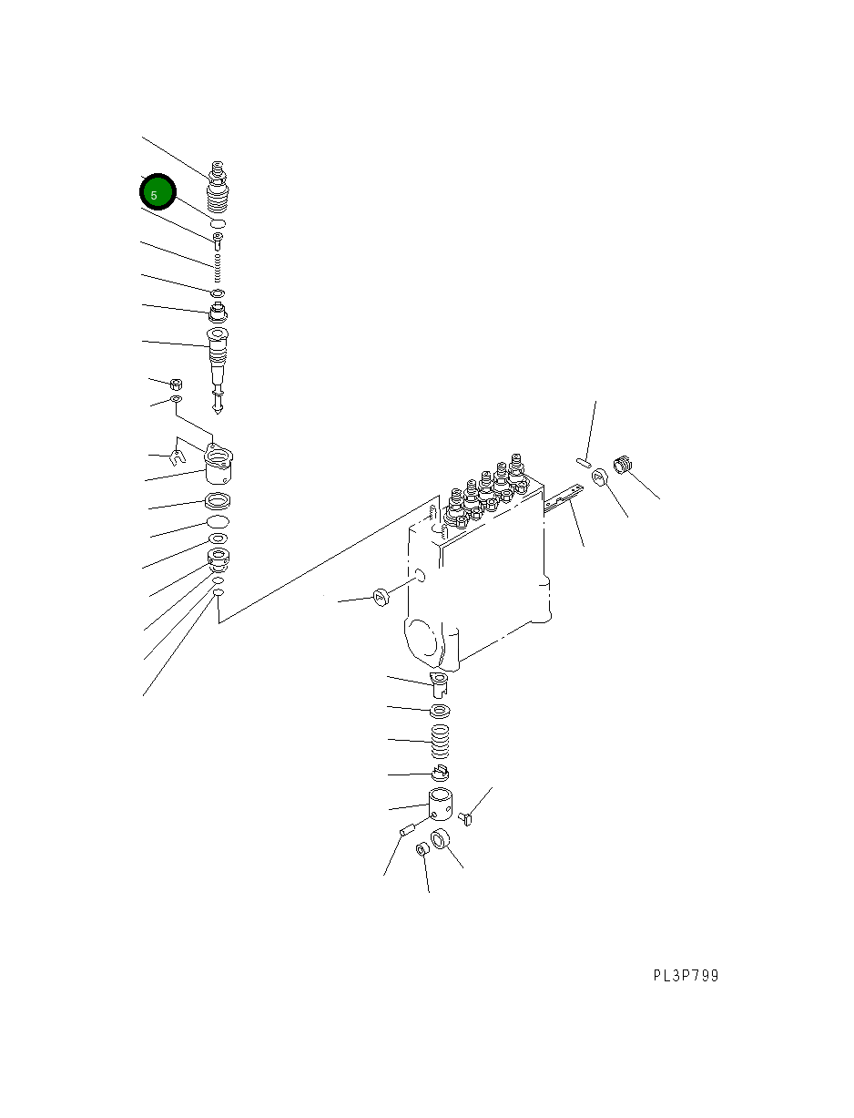 Кольцо уплотнительное (O-Ring) DK029632-0207 Komatsu