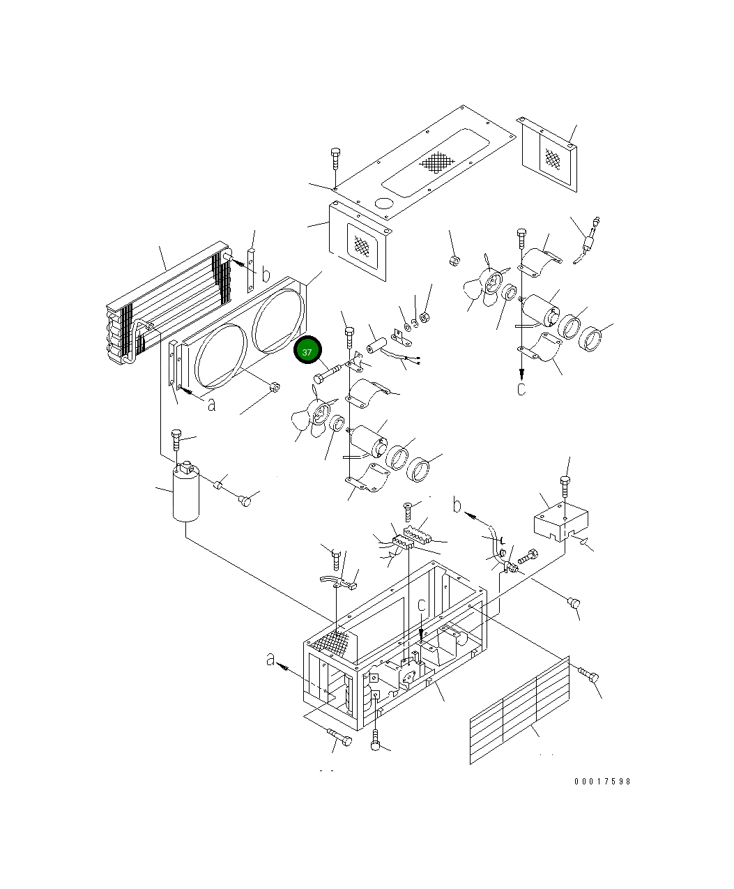Болт ND949042-1490 Komatsu
