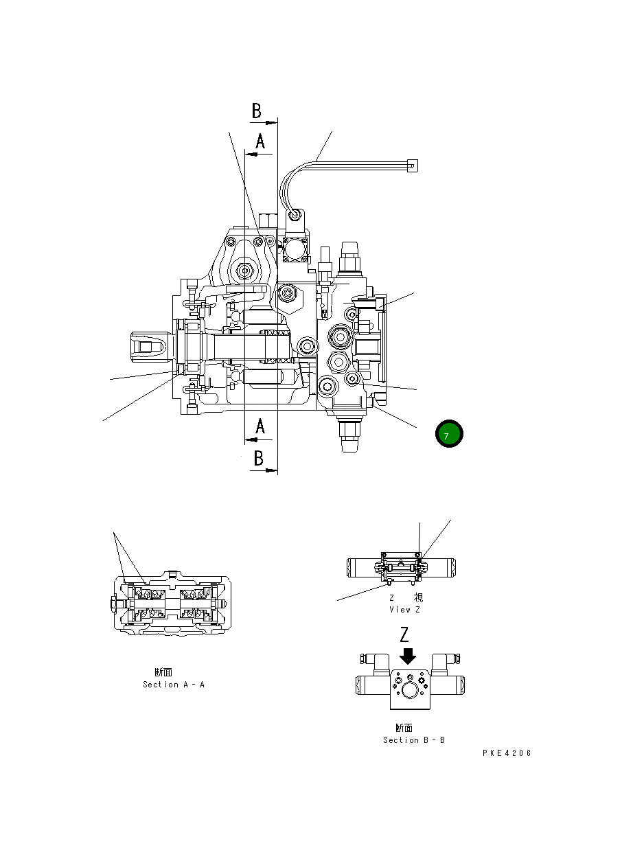 Болт 01252-71690 Komatsu