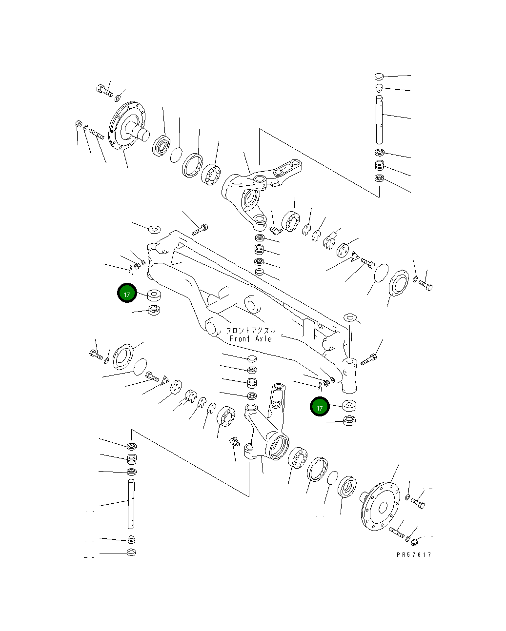 Крышка 23A-27-11270 Komatsu