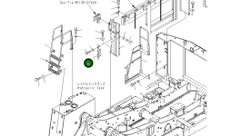 Крышка 21T-54-65191 Komatsu