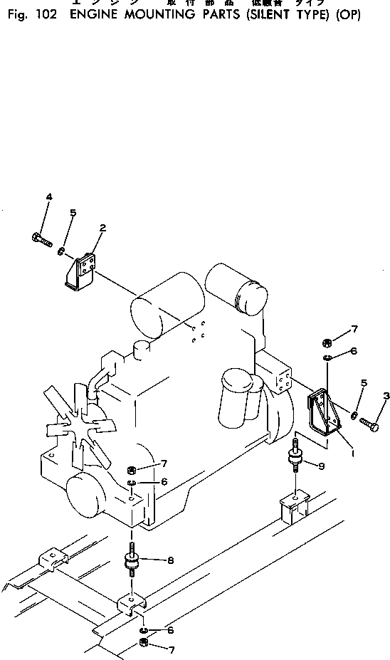 Болт M018011600506  Komatsu