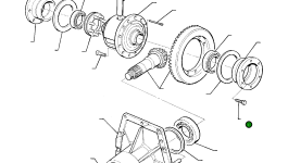 Болт MIB070337 Komatsu
