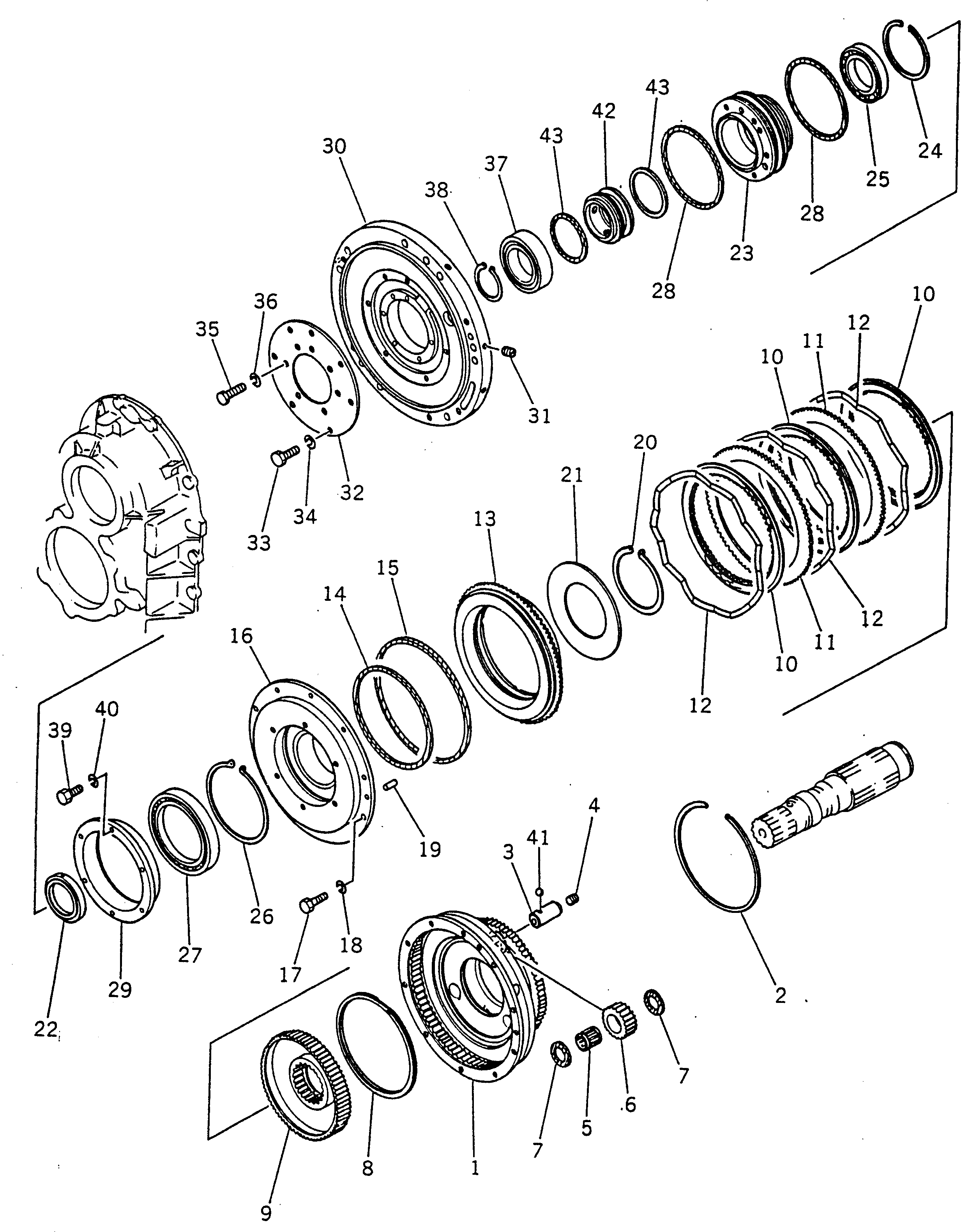 Кольцо 232-15-19260  Komatsu