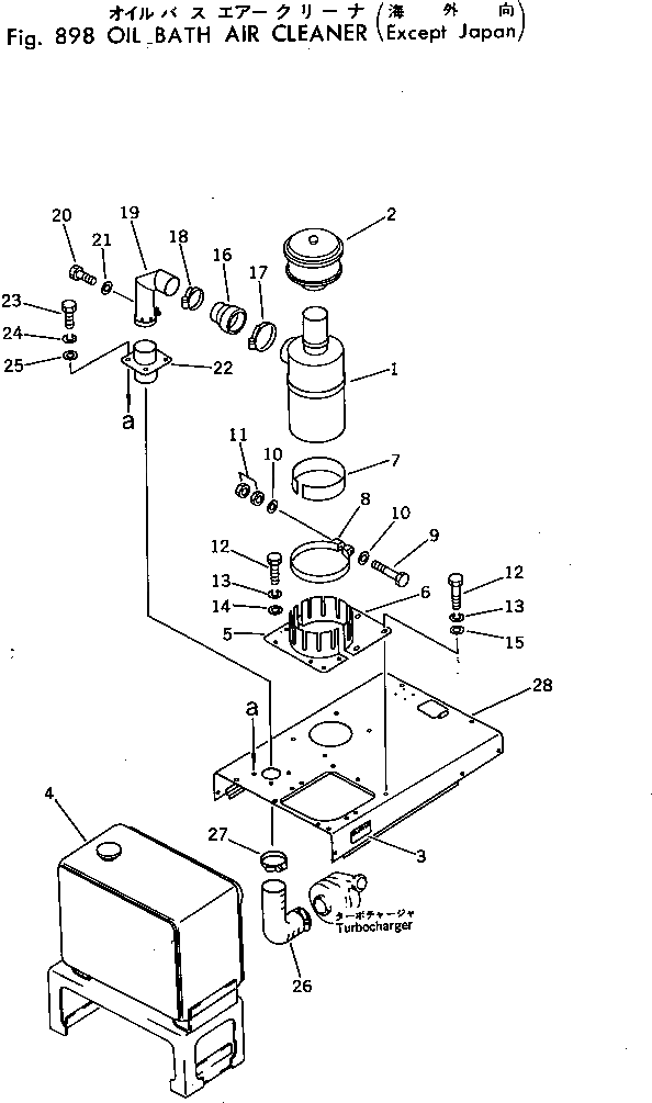 Болт 01010-51415 Komatsu
