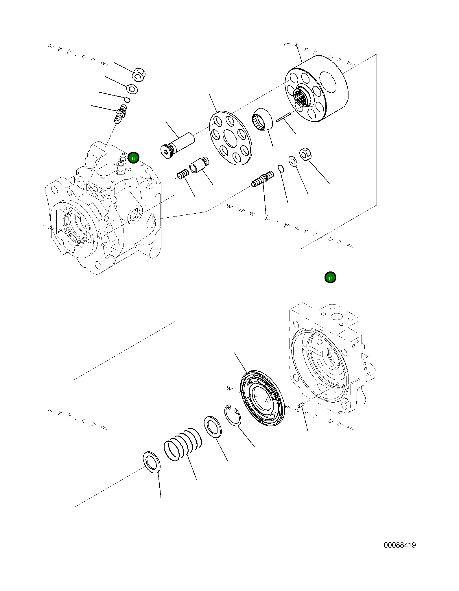 Кольцо уплотнительное (O-Ring)  07000-12011  Komatsu