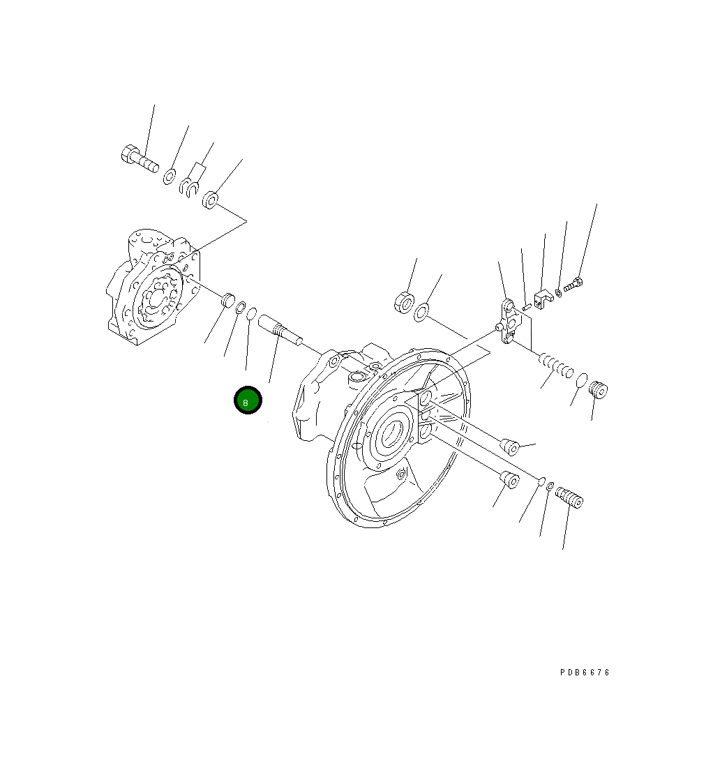 Кольцо уплотнительное (O-Ring) 708-2L-24920 Komatsu