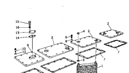 Кольцо уплотнительное (O-Ring) CU212161 Komatsu