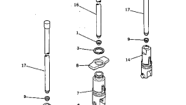 Провод CU108186 Komatsu
