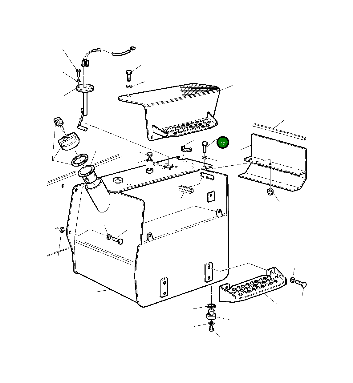 Болт 601015108 Komatsu
